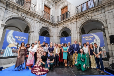 Presentación de Veranos de la Villa en el Claustro del Pozo del Instituto de Educación Secundaria San Isidro