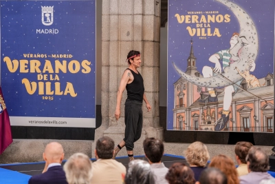 Presentación de Veranos de la Villa en el Claustro del Pozo del Instituto de Educación Secundaria San Isidro